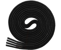 GRAH SANGRAH®  (3 Pair) 1 Pair per color Waxed Cotton Dress Round Shoelaces for formal shoes/leather shoe/boots  - 90 CM, Black-Tan-Dark Brown