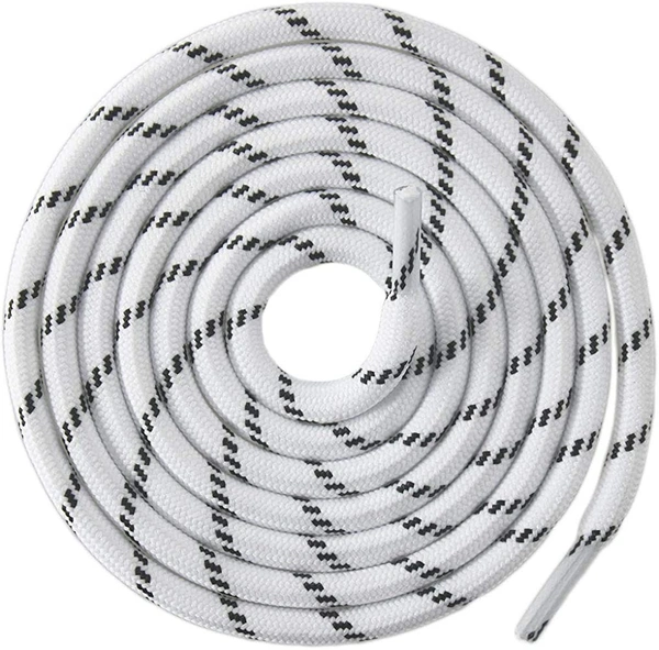 GRAH SANGRAH® (2 Pair) Shoes Laces Athletic Shoelaces For Sport/Running Shoes Shoe Strings - 120 CM, White