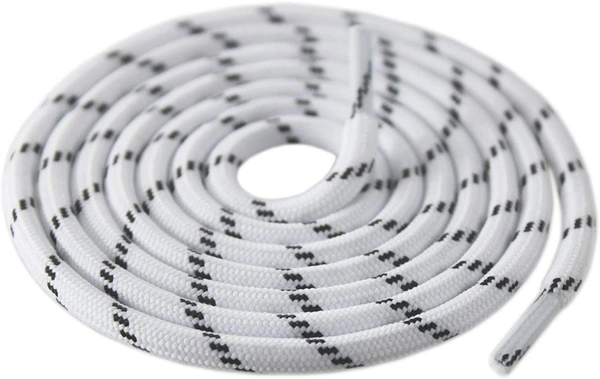 GRAH SANGRAH® (2 Pair) Shoes Laces Athletic Shoelaces For Sport/Running Shoes Shoe Strings - 120 CM, White