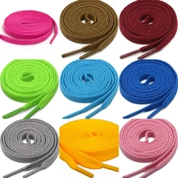 GRAH SANGRAH® 3 Pair (1 Pair Per Single Color) Flat Shoe Lace For Running, Sport Or Gym Shoelace - 120 CM, Sky _ Fluorescent_ Black