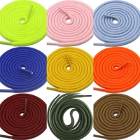 GRAH SANGRAH® 2 Pair (1 Pair Per Single Color) Unisex Shoes Laces For Sport, Running Casual Gym Shoelaces - 120 CM, Grey-Orange