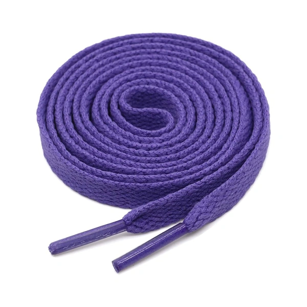 GRAH SANGRAH® 3 Pair (1 Pair Per Single Color) Flat Shoe Lace For Running, Sport Or Gym Shoelace - 120 CM, Army Green-Purple-Moonlight