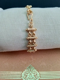 Traditional Rajwadi Brass Meenakari Kundan Bracelet. - to can wear from 22 to 28 size