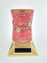 Rajasthani Rajwadi Dhalu Bangles Set - 2.8, Mulberry