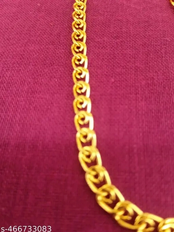 Fancy Micro Gold Plated Chain "Combo Pack of 2" - 