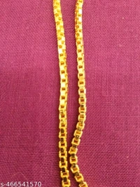 Fancy Micro Gold Plated Chain "Combo Pack of 3 " - 