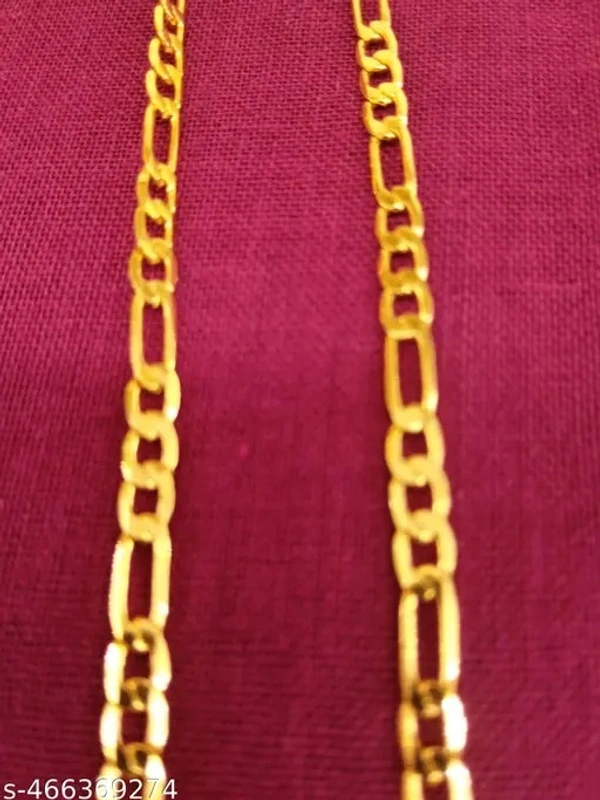 Fancy Micro Gold Plated Chain "Combo Pack of 2" - 