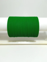 Metal Premium Matte Bangles Set of 3DZN - 2.6, Forest Green