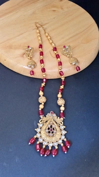 Royal Magenta Necklace Set