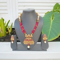 Royal Magenta Necklace Set