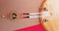 Traditional Pearl & Kundan Necklace set.