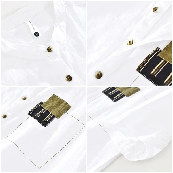 Pure Cotton imported Shirt Pack of 2 Combo - L