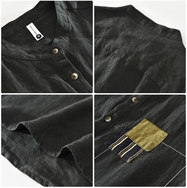 Pure Cotton imported Shirt Pack of 2 Combo - L
