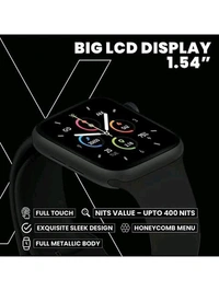 Flix Talkon S12 Pro Smartwatch  - Black