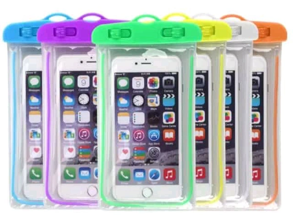 Phone Cover Back Waterproof - Green, Free Size