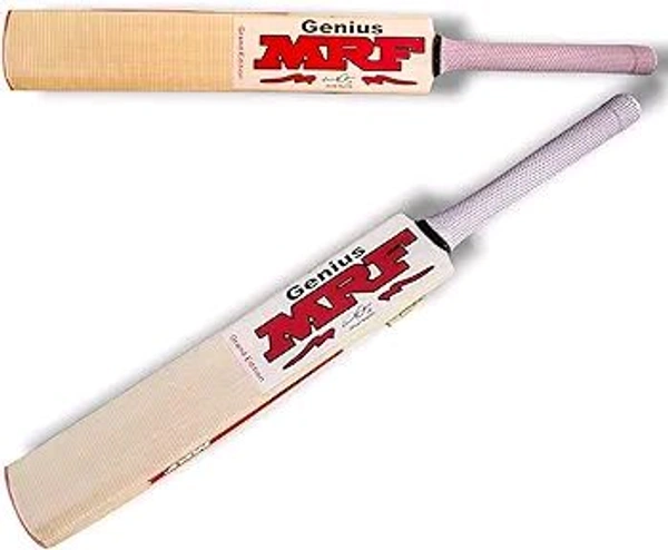 MRF Bat With Virat Kohli Signature - Corn, Full Size