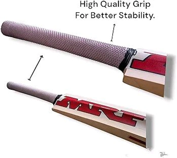 MRF Bat With Virat Kohli Signature - Corn, Full Size