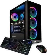 Gaming PC Full Setup CORE I5 (16GB RAM 512GB SSD) 4GB Graphics Card 22INCH Moniter Window 11 with MS Office 2019 - Red, Full Size