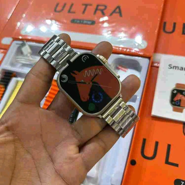 BN Smart Watch A9 (Ultra) - Gray, Free Size