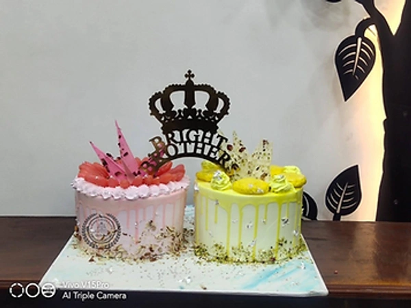 C2CTW4 RASMALAI & ROSE RASGULLA CAKE - 3KG