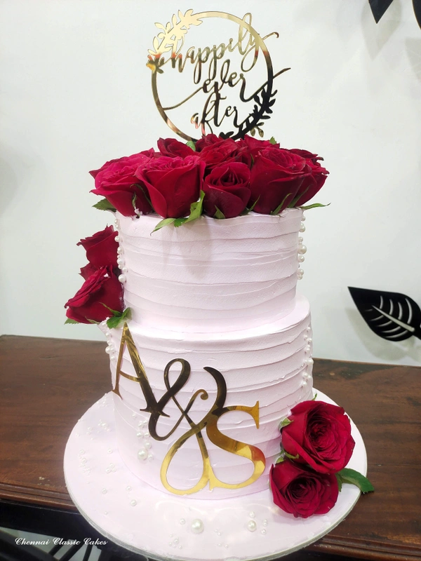 C2CWC57 (ROSE ALMOND) - 3KG, WITH TOPPER