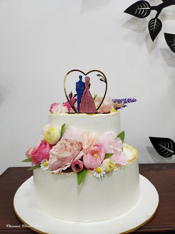 C2CWC58(ROSE ALMOND) - 4KG, WITHOUT TOPPER