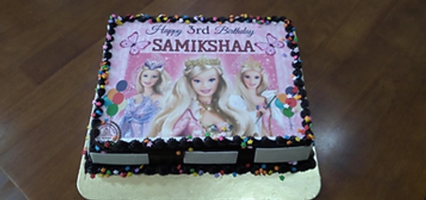 BARBIE CHOCO TRUFFLE CAKE - 2KG
