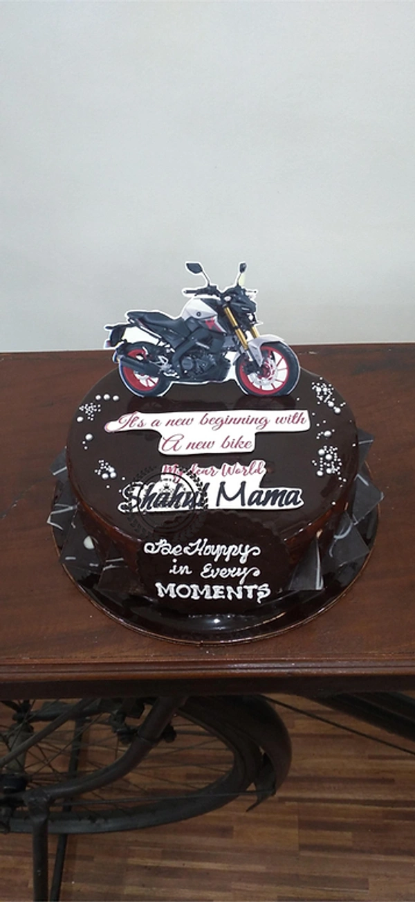 BIKE CHOCO TRUFFLE CAKE - 1KG