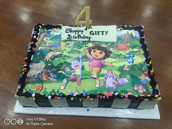 DORA CHOCO TRUFFLE CAKE - 2KG