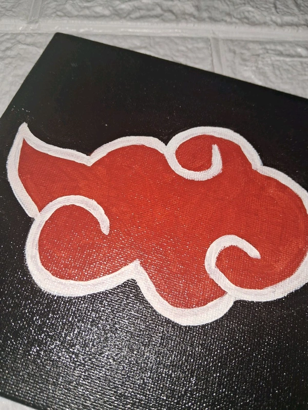 ❟❛❟Akatsuki Sign Painting🦊🎨 - 6×6 cm