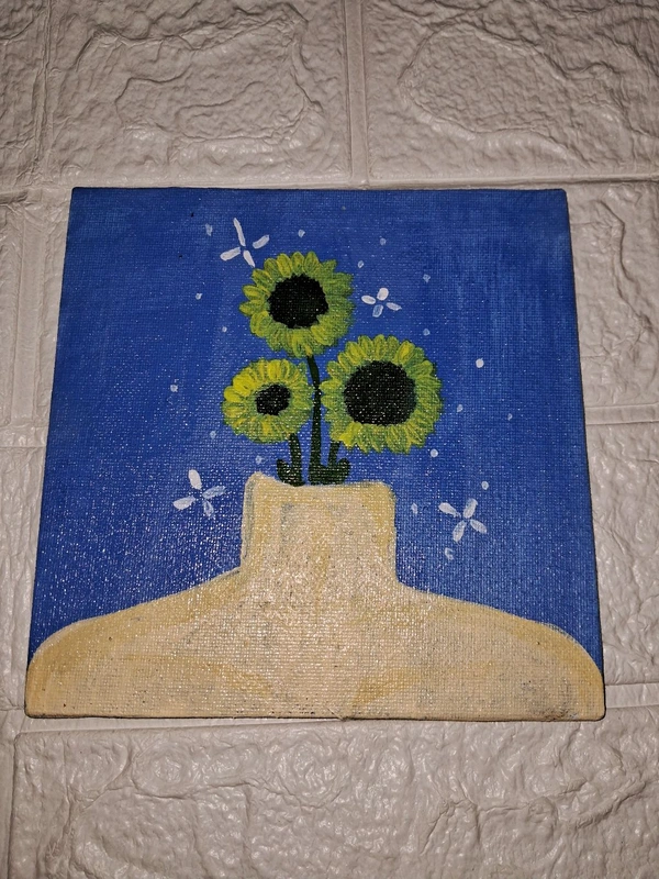 ᝰ.ᐟ Pinterestly Painting✎ᝰ. - 6×6 cm