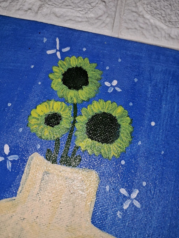 ᝰ.ᐟ Pinterestly Painting✎ᝰ. - 6×6 cm