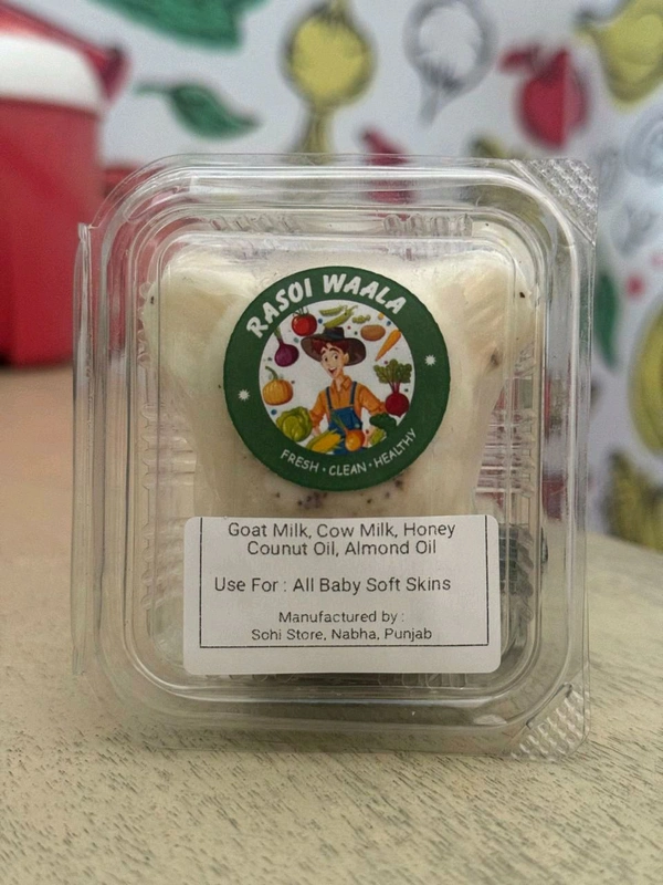 Natural Goat Milk Baby Soap