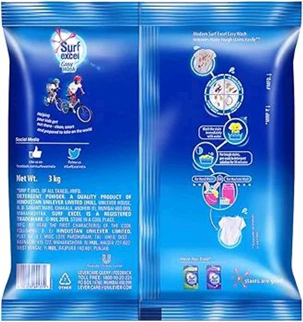 HINDUSTAN UNILEVER SURF EXCEL EASY WASH 3KG - 3KG