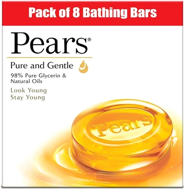 HINDUSTAN UNILIVER PEARS 8 PC - 1BOX
