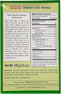 MDH CHAT MASALA 100GM - 100GM