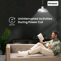 Ameezo 9w Ac/ Dc Rechargeable Bulb (1yr Warranty) 60 pcs box - 9 Watt, White