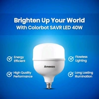 Ameezo 30 Watt Dome Led Bulb (2 Yr Warranty) - White, 30
