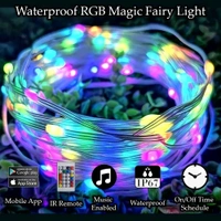 Ameeso 10 Meter, 100 LEDs | Led Lights for Decoration, Fairy Lights for Room Decora, Smart Bluetooth String Lights, Usb Operated
- 10 Mtr