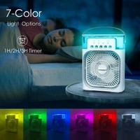 Ameezo Portable Air Cooler Fan with 7-Color Light – Personal AC Fan