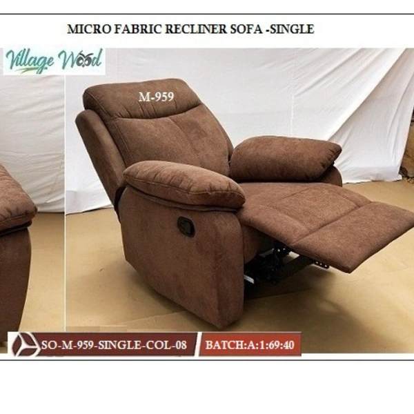 VAF 959 MICRO FIBER RECLINER