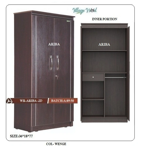 VAF ARIBA WARDROBE 2 DOOR