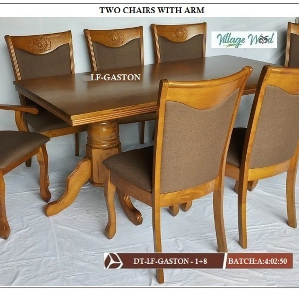 VAF GASTON DINING SET 8S