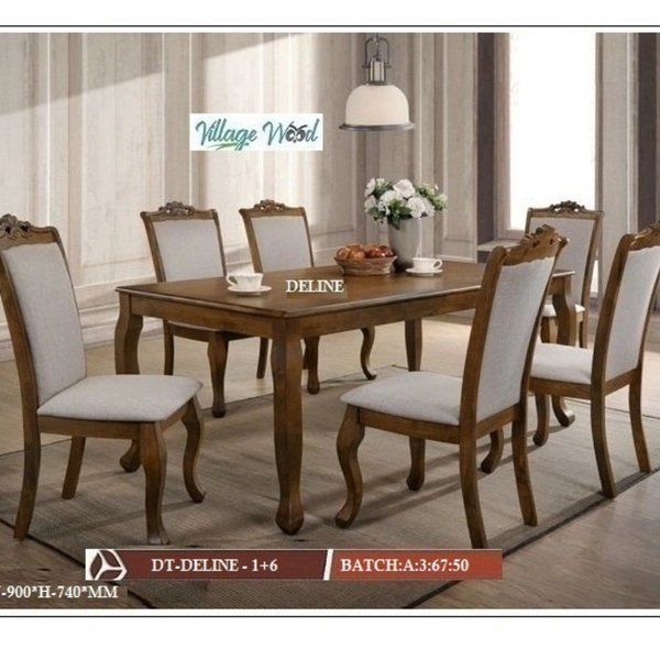 VAF DELINE DINING SET 6S