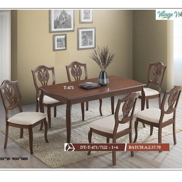 VAF T471 DINING SET 6S