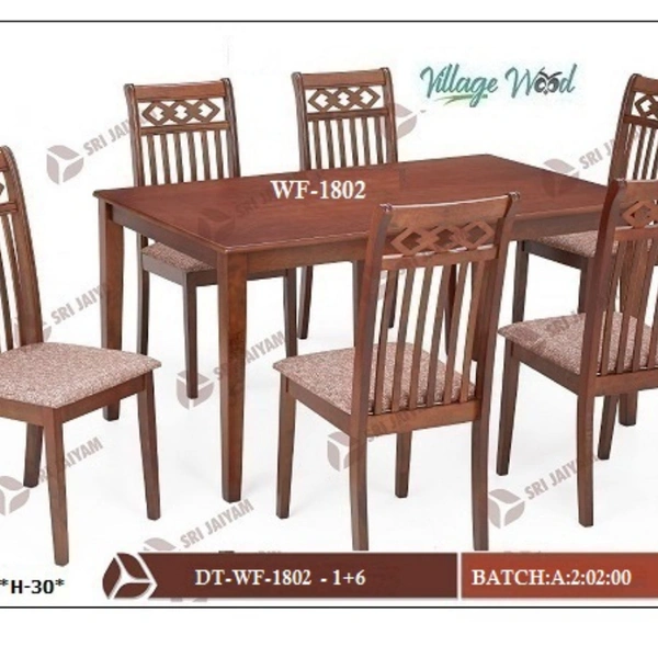 VAF 1802 DINING SET 6S