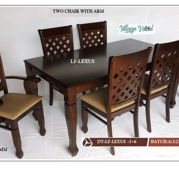 VAF LEXUS DINING SET 6D