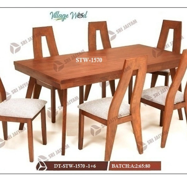 VAF STE1570 DINING SET 6S