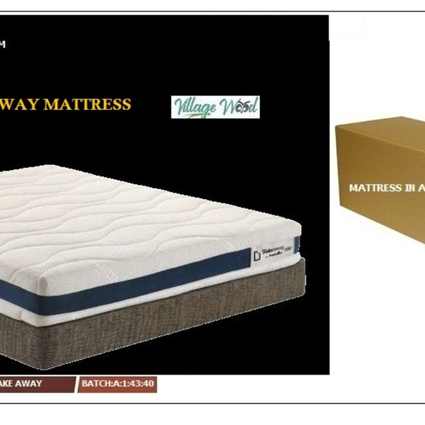 VAF TAKE AWAY QUEEN MATTRESS 8 INCH - 150*190*20cm