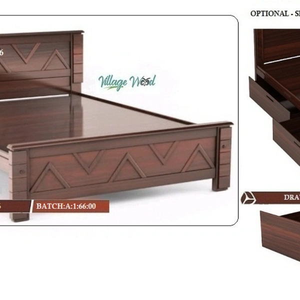 VAF EBS346 KING BED - 78*72 Optional : Side Storage ; 4500(1pcs)
